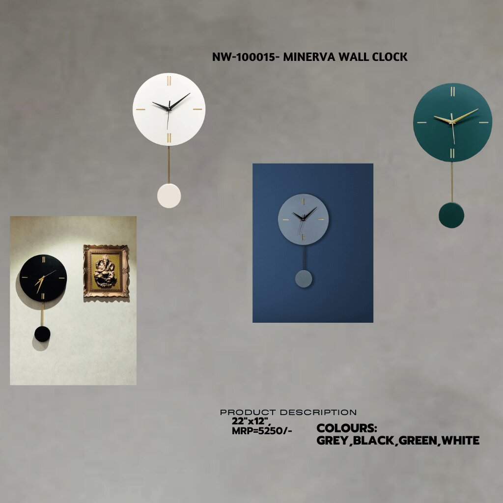 Elegant Tranquility Wall Clock