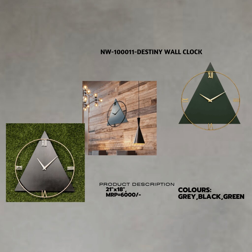 Refined Traingle Time Wall Clock