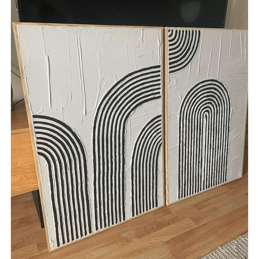 Modern Handcrafted Wall Art – Arch Design for Home & Office Decor