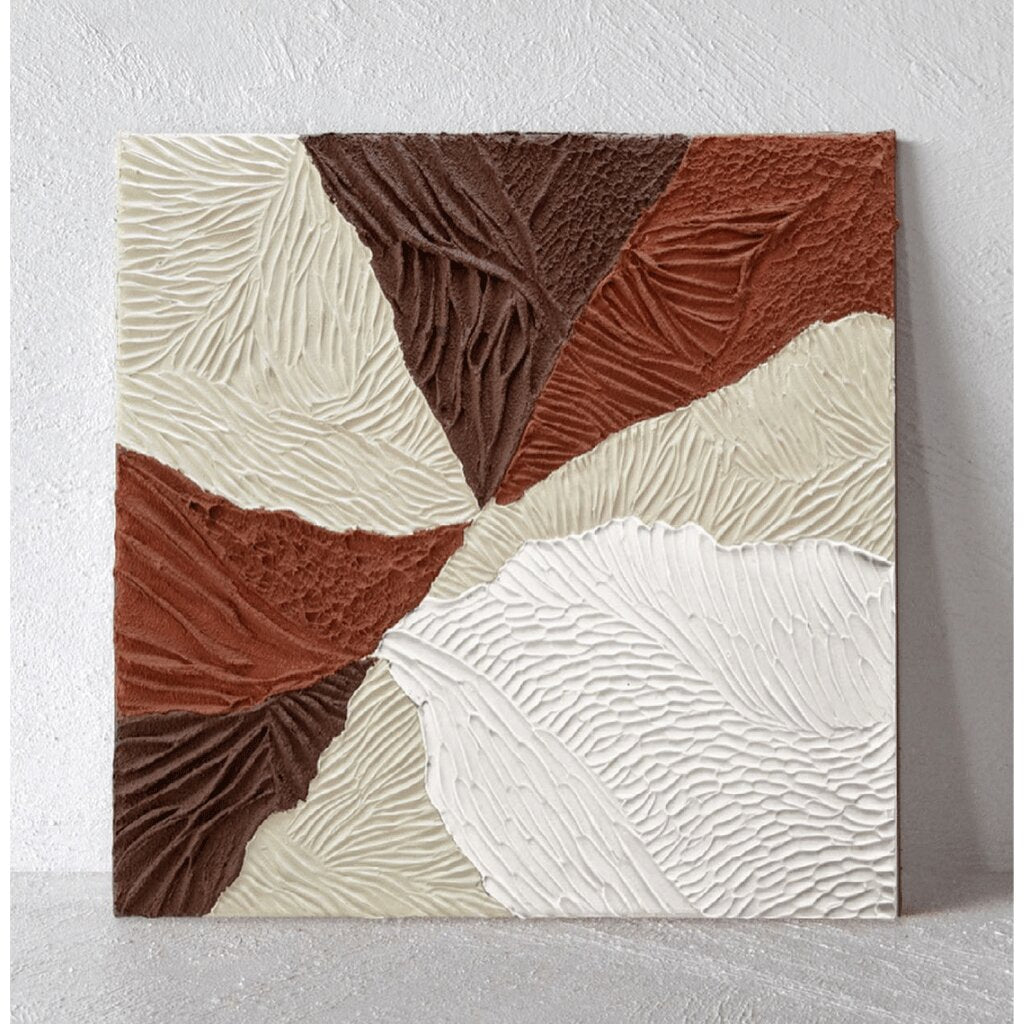 Earthy Textured Wall Art with Sophisticated Design for Bedrooms & Offices
