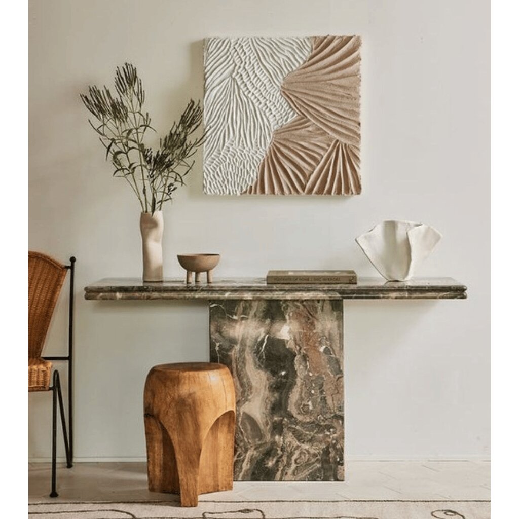 Natural Ridges Textured Wall Art for Sophisticated Bedrooms & Living Rooms