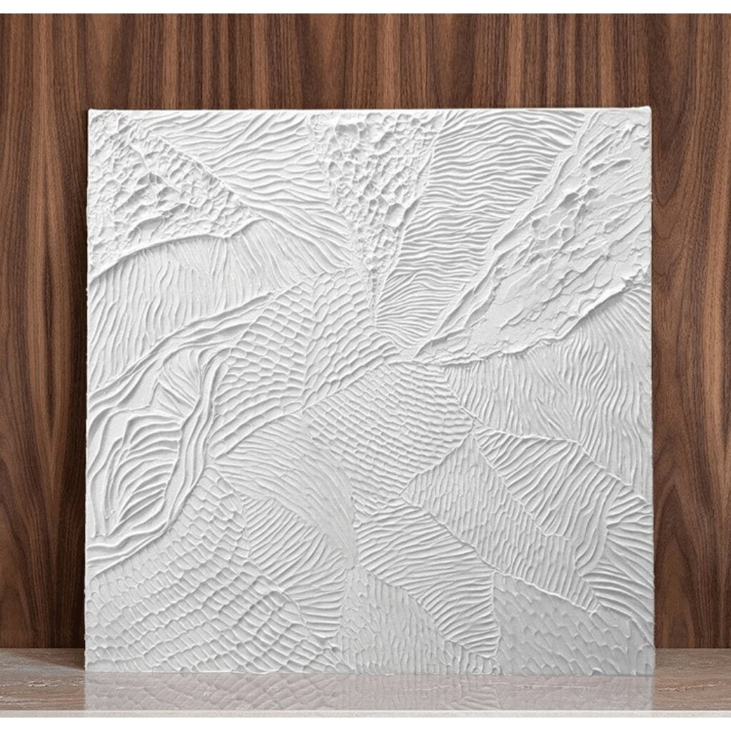 Dynamic 3D Wall Art with Natural Waves for Living Rooms & Office Spaces