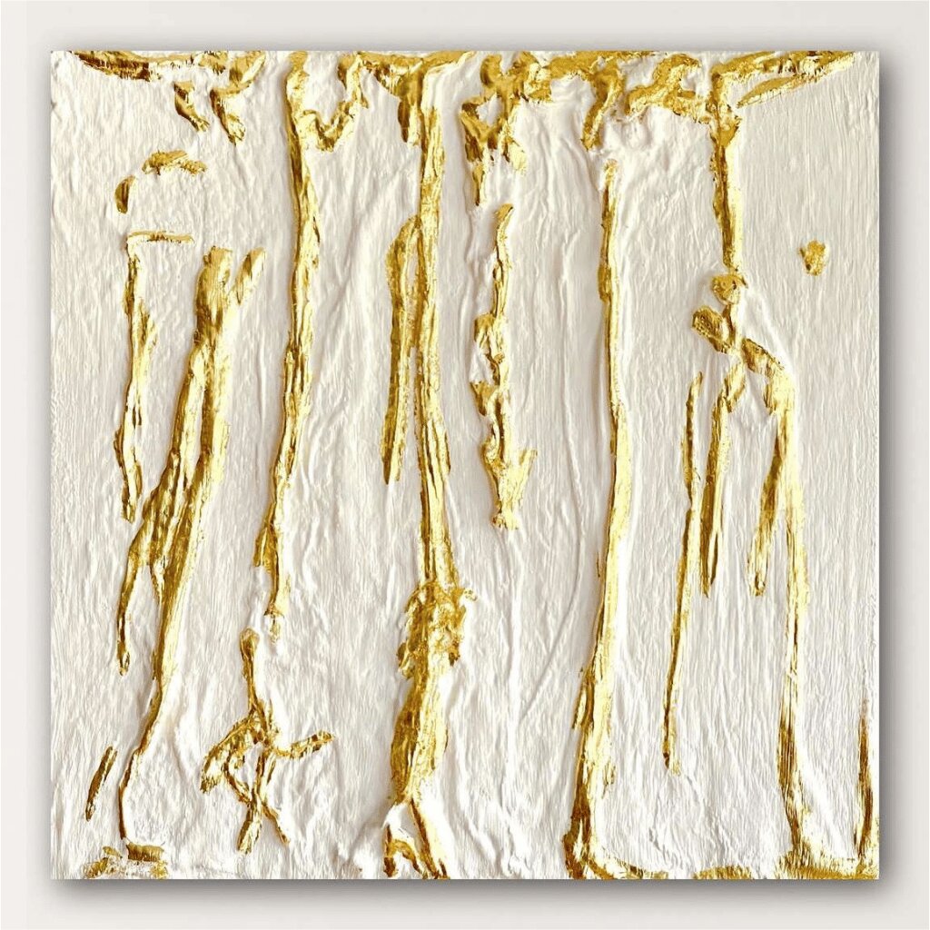 Handmade Arch Abstract Wall Art – Textured Art for Bedrooms