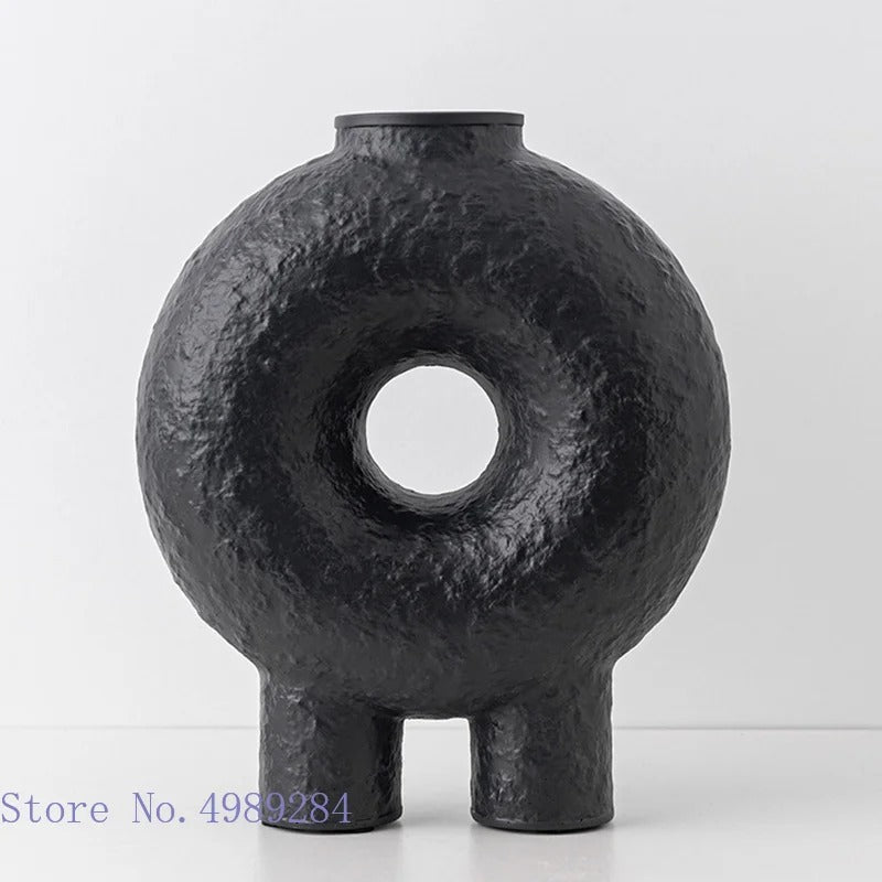 Geometry Circular Ceramic Vase