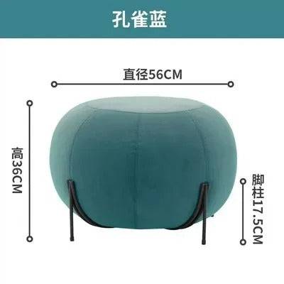 Tufted Pink Puffy - Pumpkin Chair