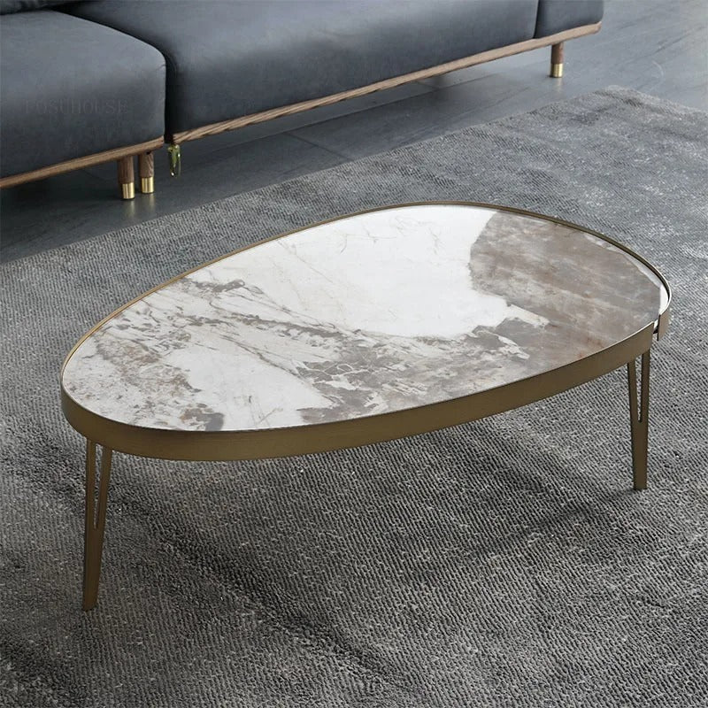 Scandinavian Slate Style Center Table