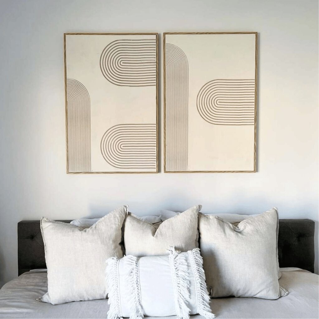 Abstract Textured Wall Art – Handcrafted Arch for Living Rooms