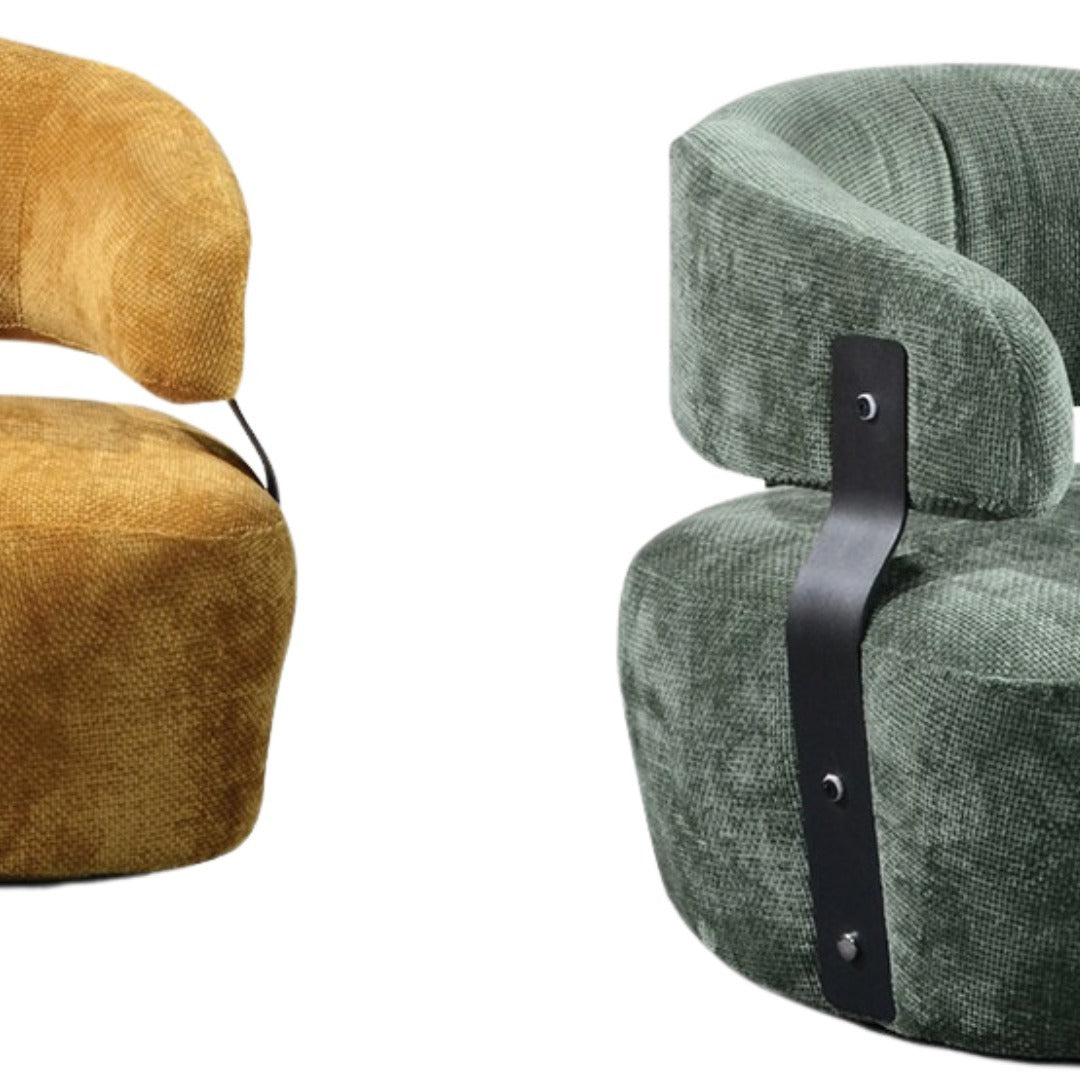 Italian Boho Accent Arm Chair