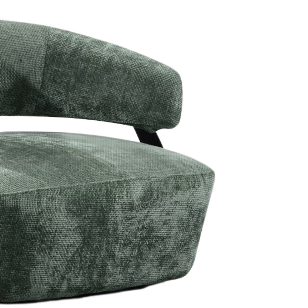 Italian Boho Accent Arm Chair