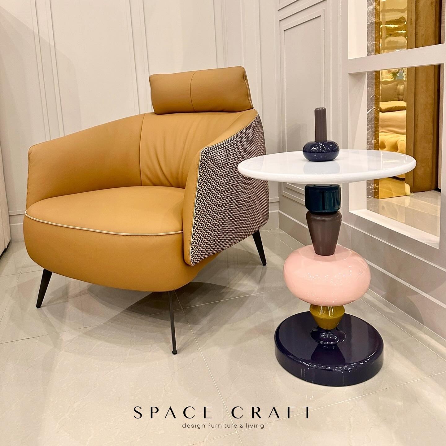 Euro Relaxing Upholstery Modern Accent Armchair