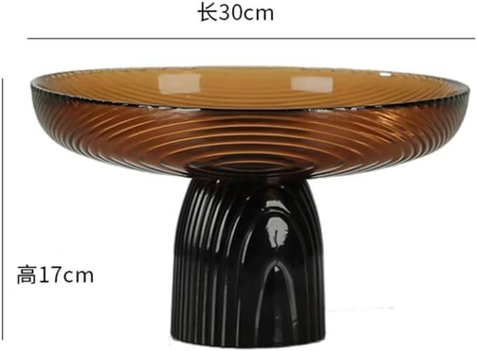 Nordic Glass Fruit Bowl
