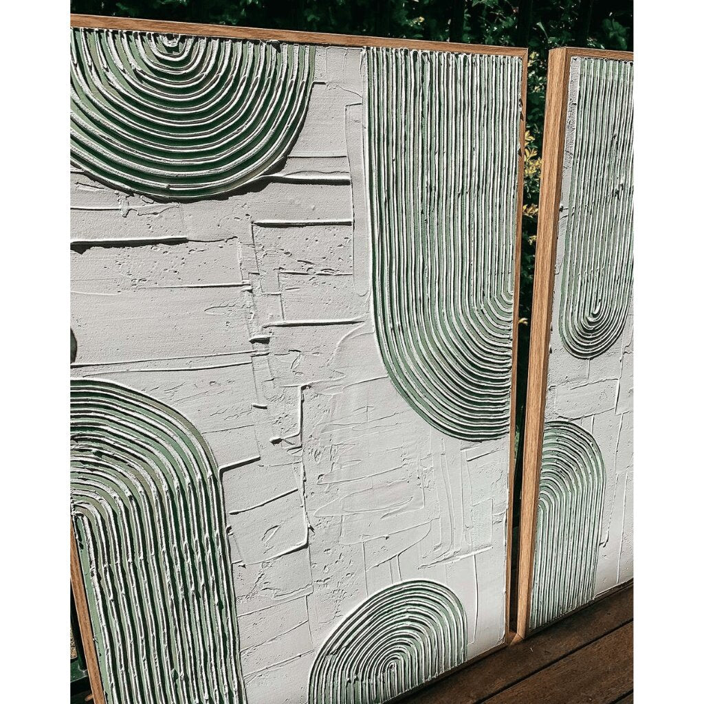 Handmade Wall Art – Textured Arch for Any Room Decor