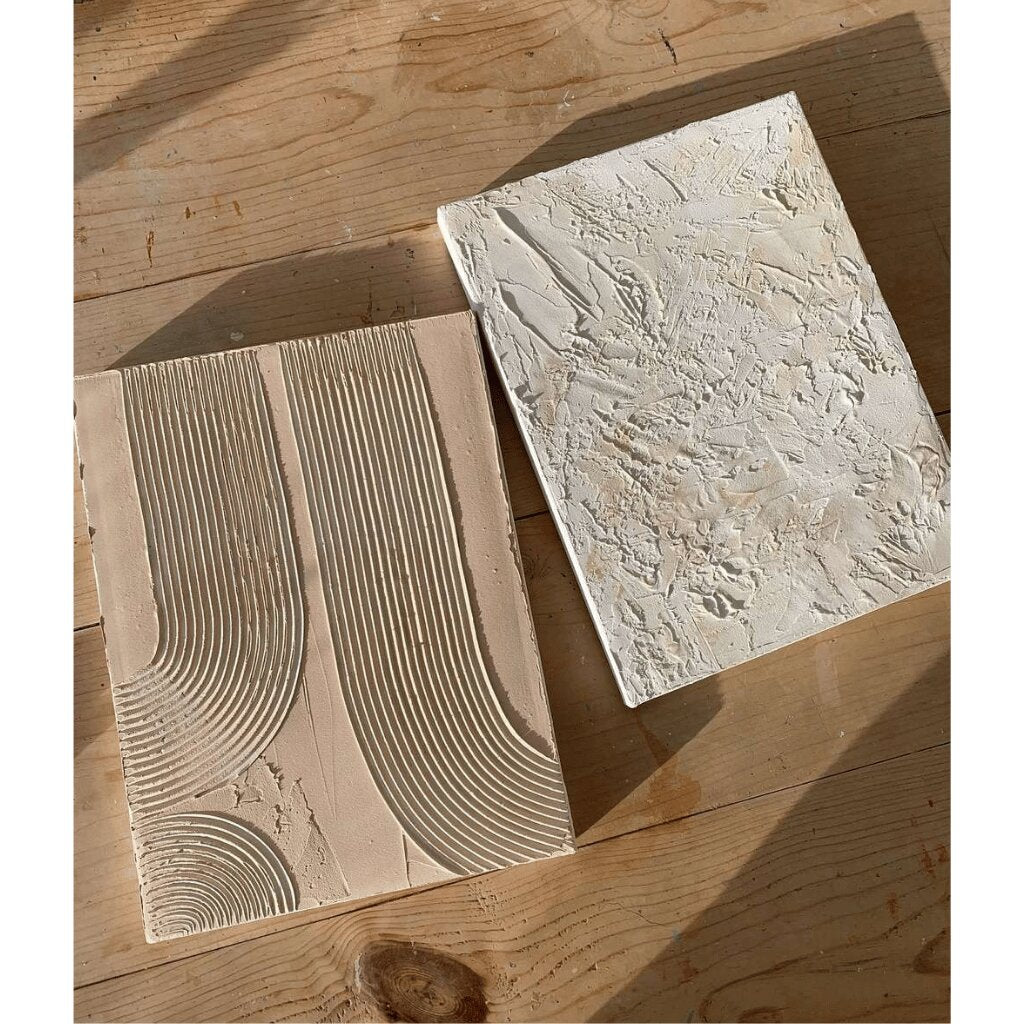 Hand-Made Modern Wall Art – Textured Arch Abstract for Homes