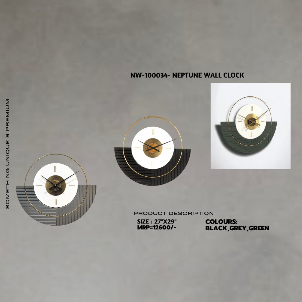 Tranquil Elegance Wall Clock