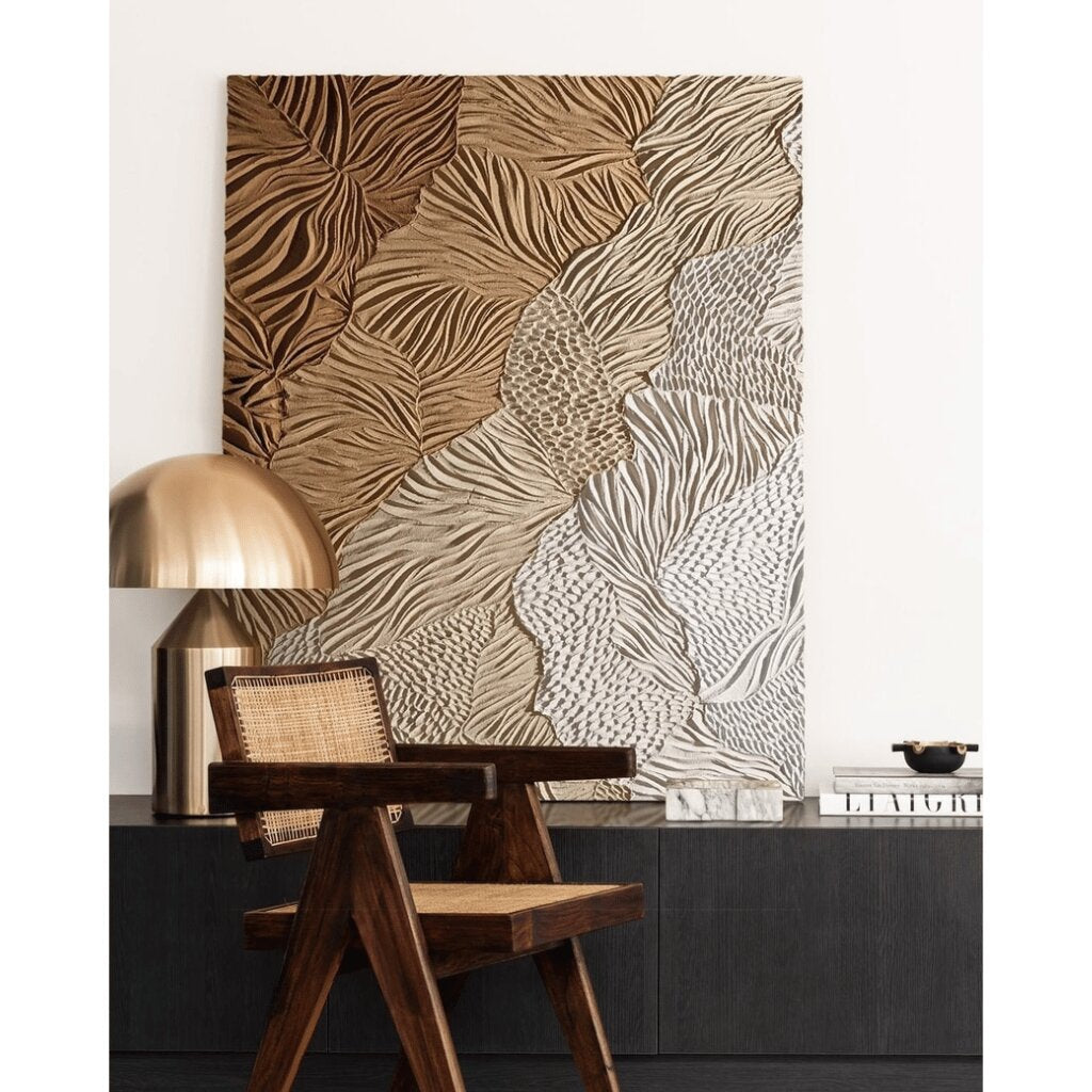 Sophisticated 3D Textured Wall Art for Living Rooms, Bedrooms & Office Spaces
