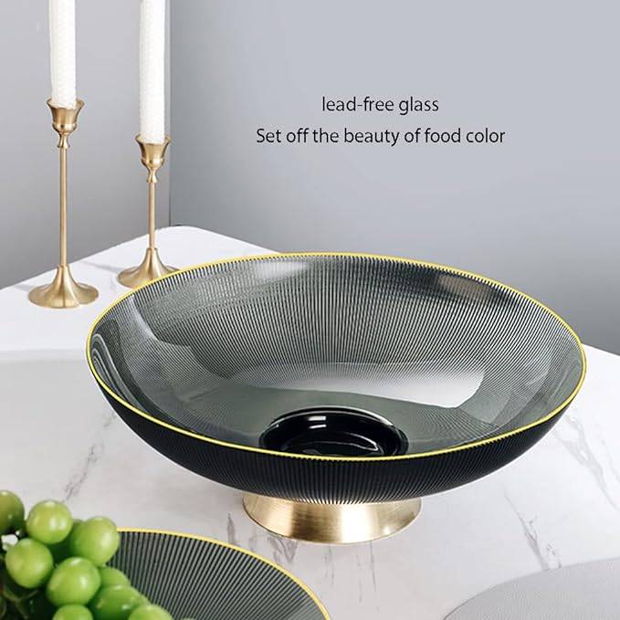 Black Glass bowl