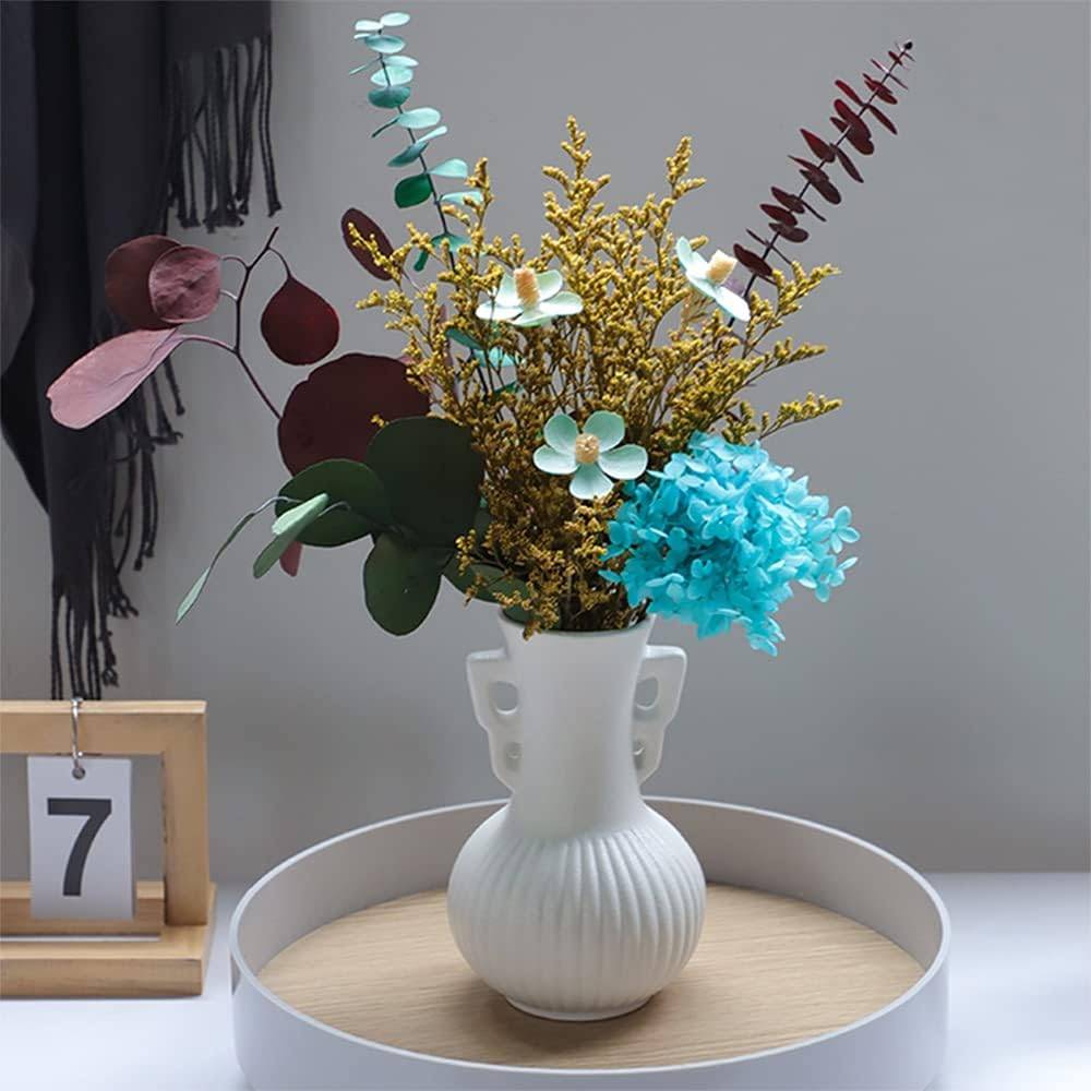 Colorful Ceramic table Vase- Set of 4