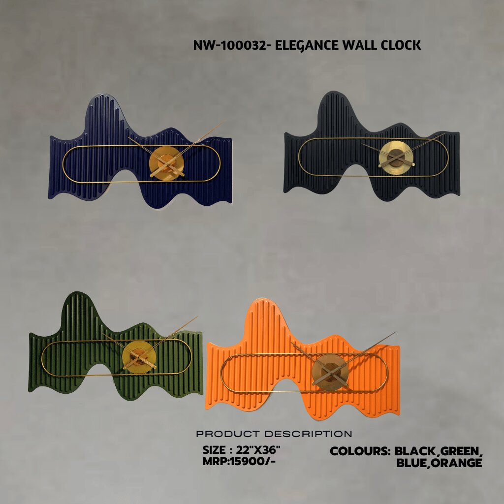 Chic Minimalist Wall Clock