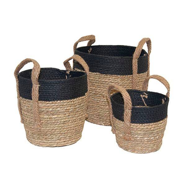 Indoor planter pots Basket for living room - Set of 3