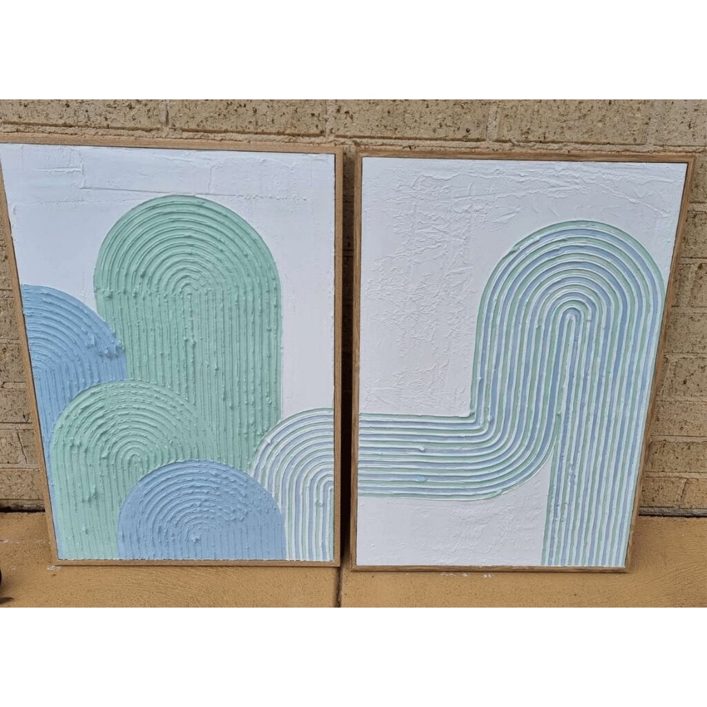 Handmade Arch Abstract Wall Art – Modern Textured for Homes