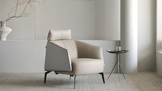 Euro Relaxing Upholstery Modern Accent Armchair