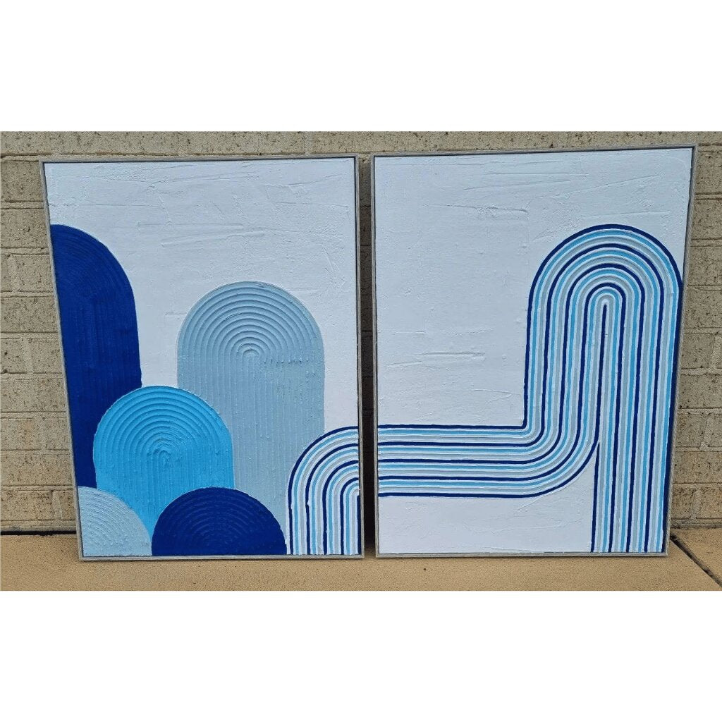 Handcrafted Textured Wall Art – Modern Arch for Any Room