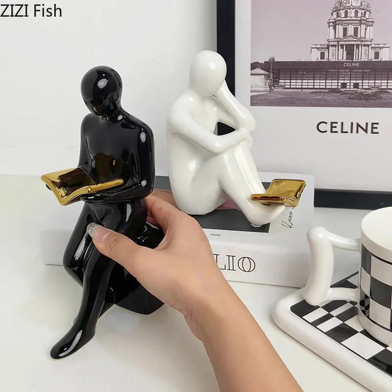 Book Students Reading Bookends - set of 2