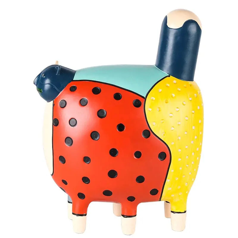 Polka Dot Cat table decor