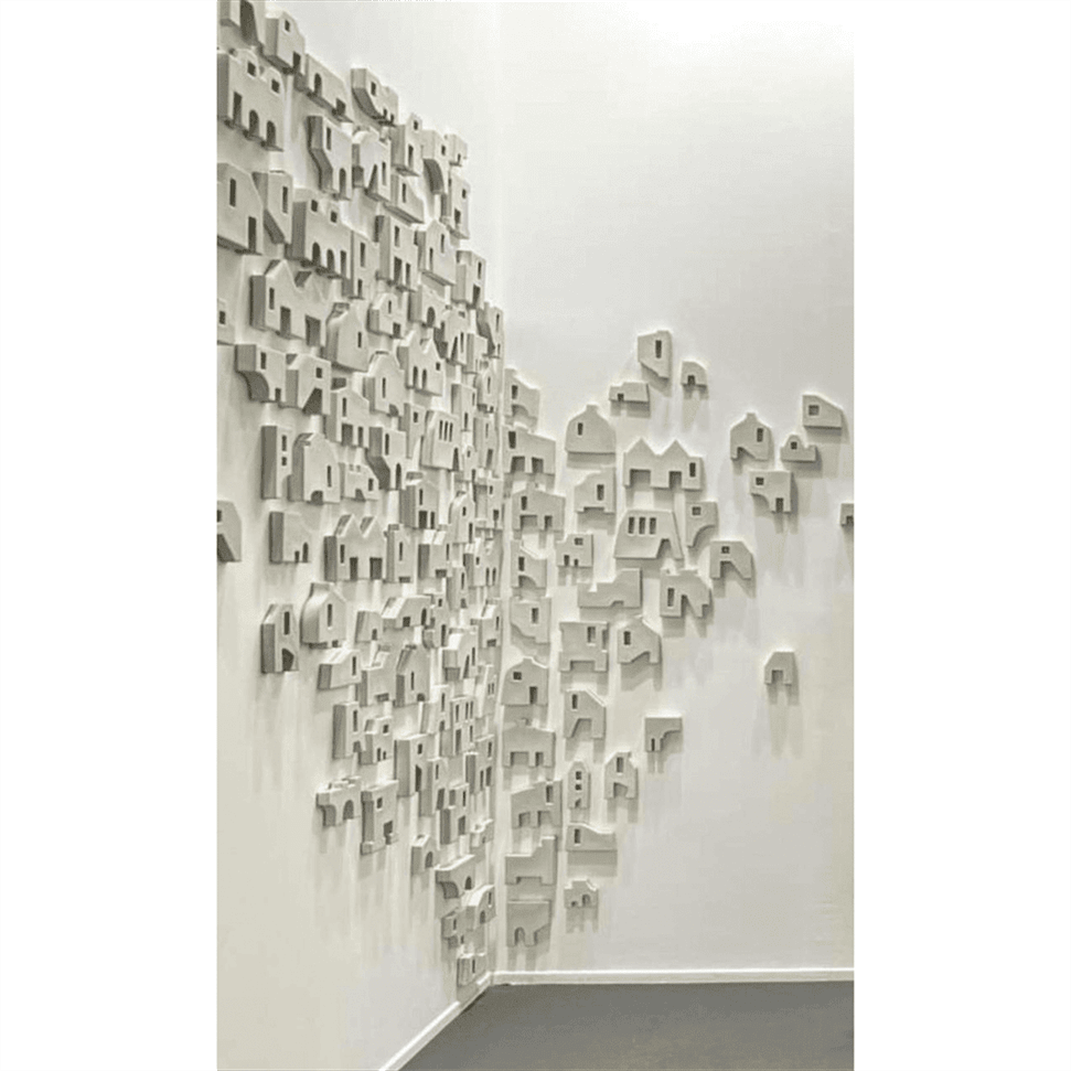 Ancient Saga Homes Terracotta Wall Mural- set