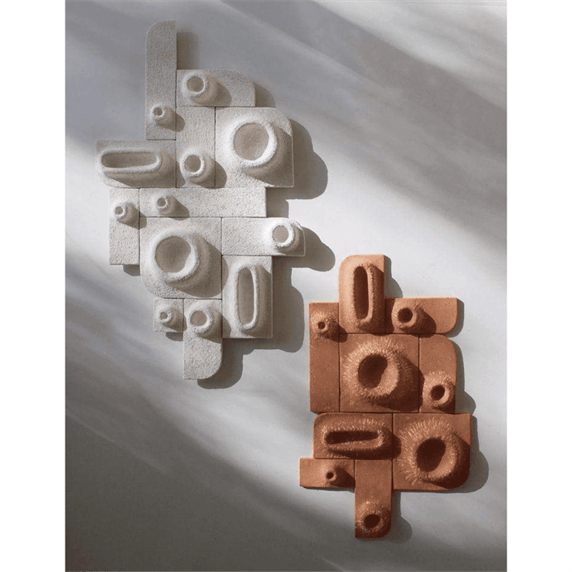 Artisanal Bliss Terracotta Wall Mural