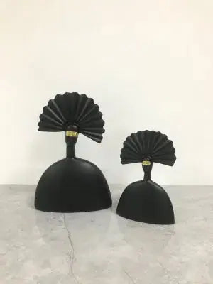 African Tribal Human table decor - Set of 2