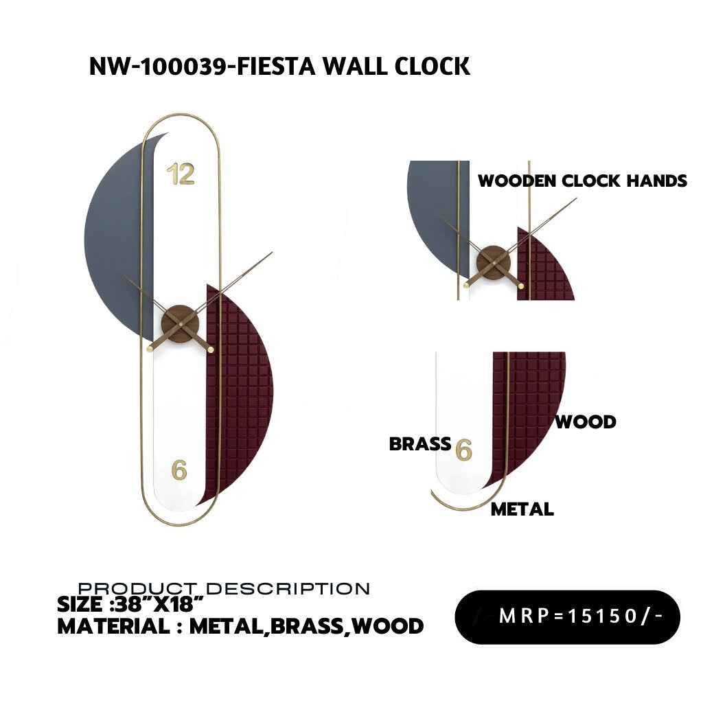 Serenity in Time Wall Clock