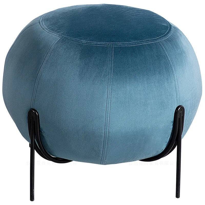 Tufted Pink Puffy - Pumpkin Chair