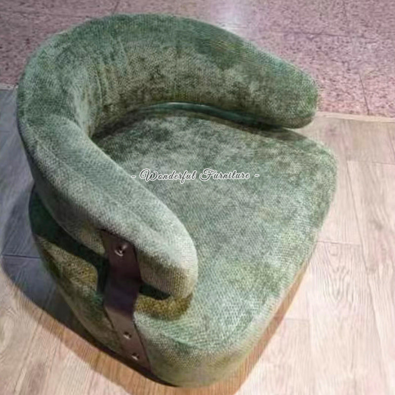 Italian Boho Accent Arm Chair