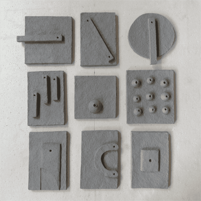 Heritage Craft Terracotta Wall Mural- set of 9