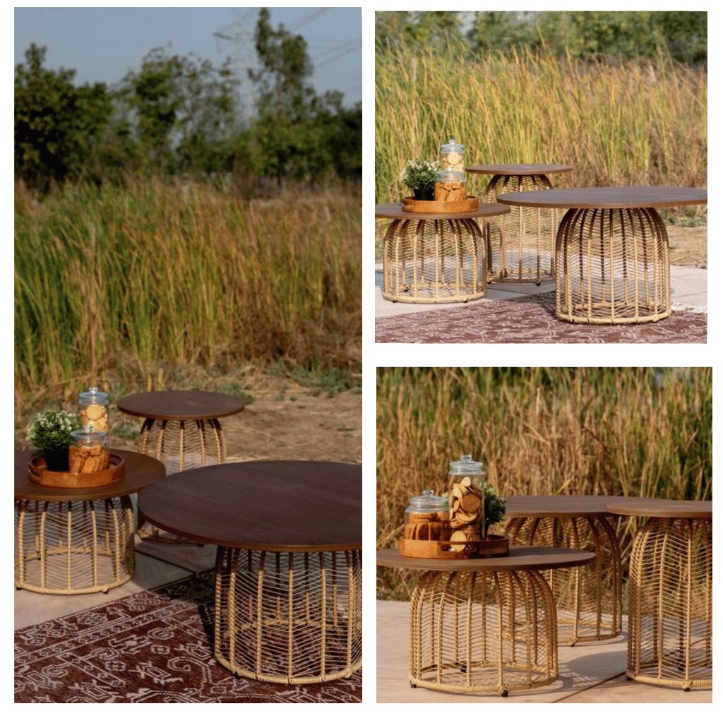 Luxe Outdoor Table – Mold-Resistant, Stain-Resistant