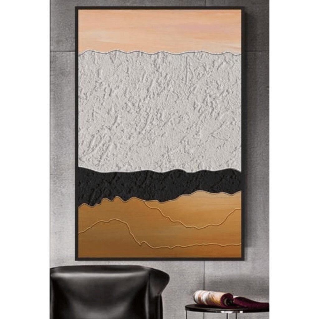 Modern 3D Abstract Wall Art for Luxe Interiors