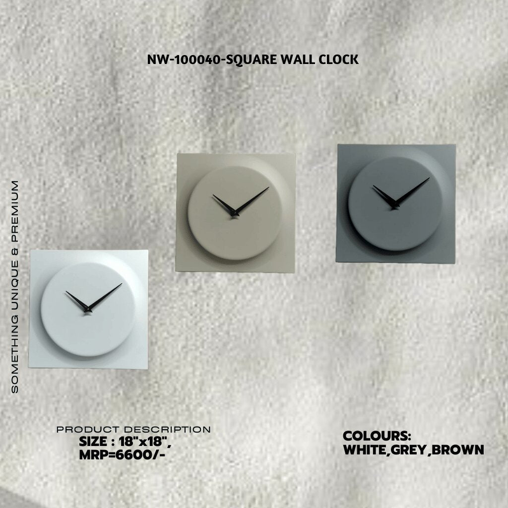 Understated Luxury Wall Clock