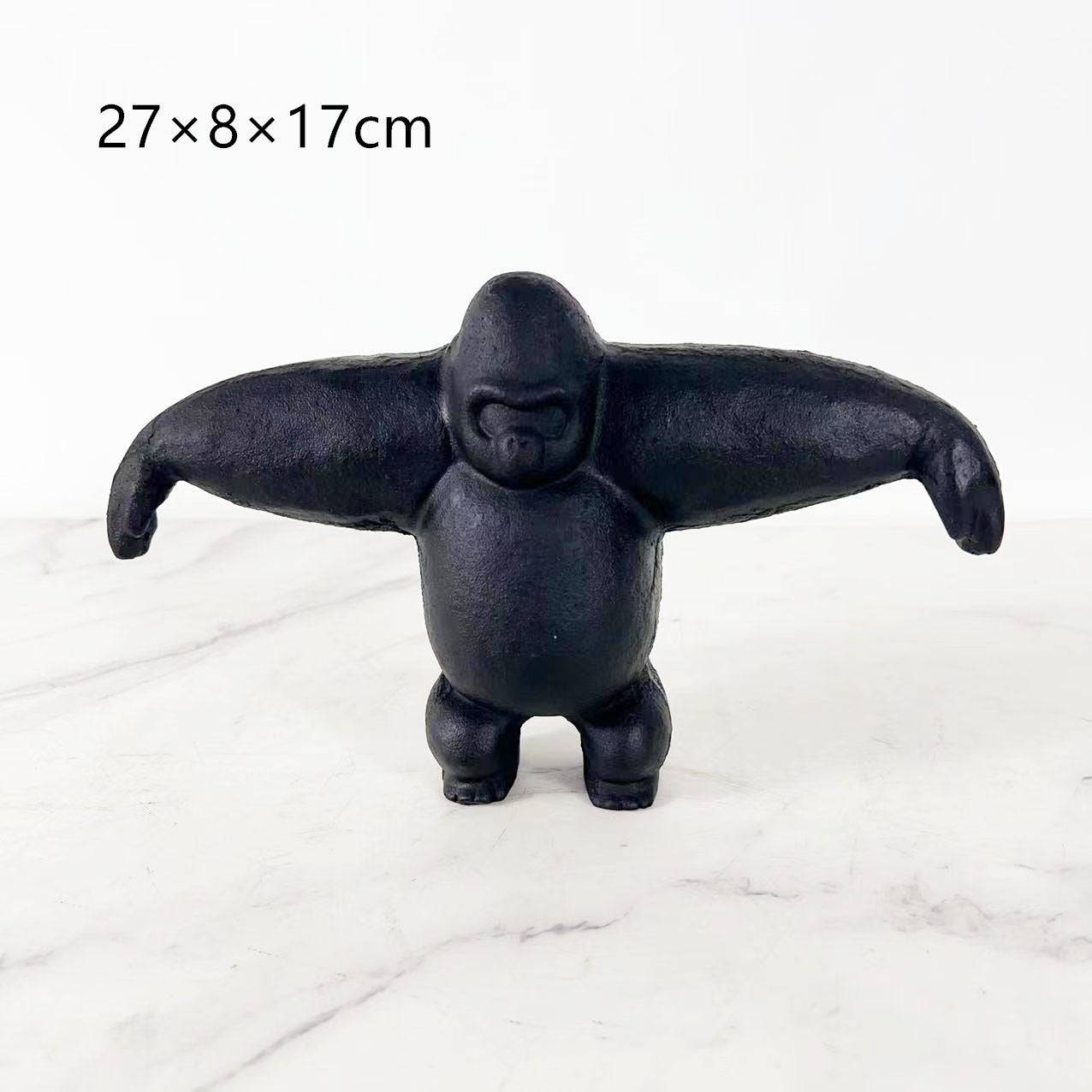 Gorilla ornaments sculpture table decor