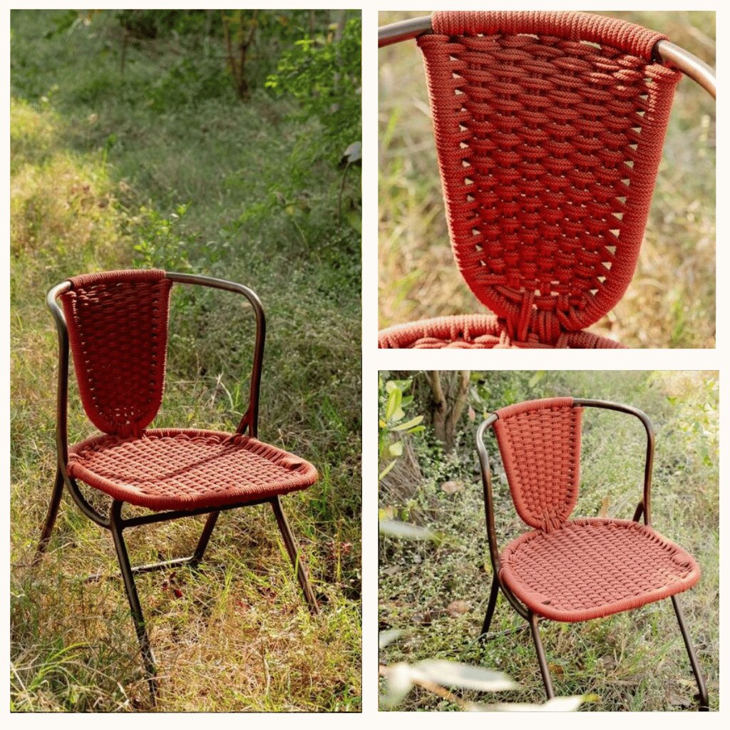 Outdoor Chair – Durable Rattan, Soft Cushions
