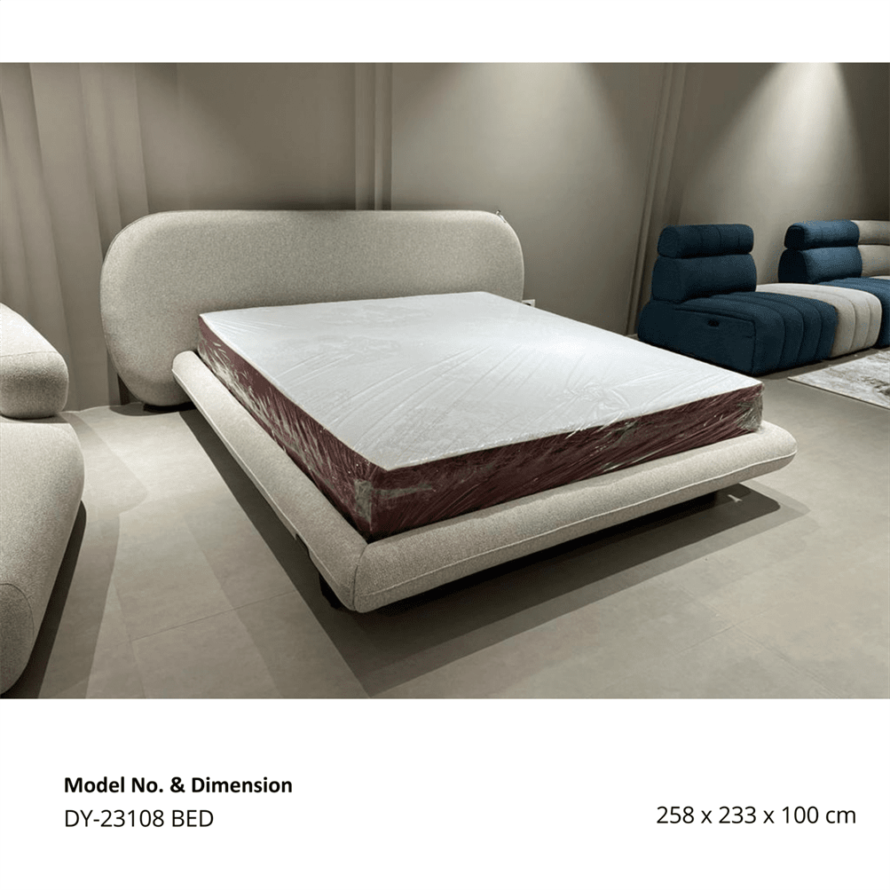 Refined Bed for a Harmonious Interior- without Mattress