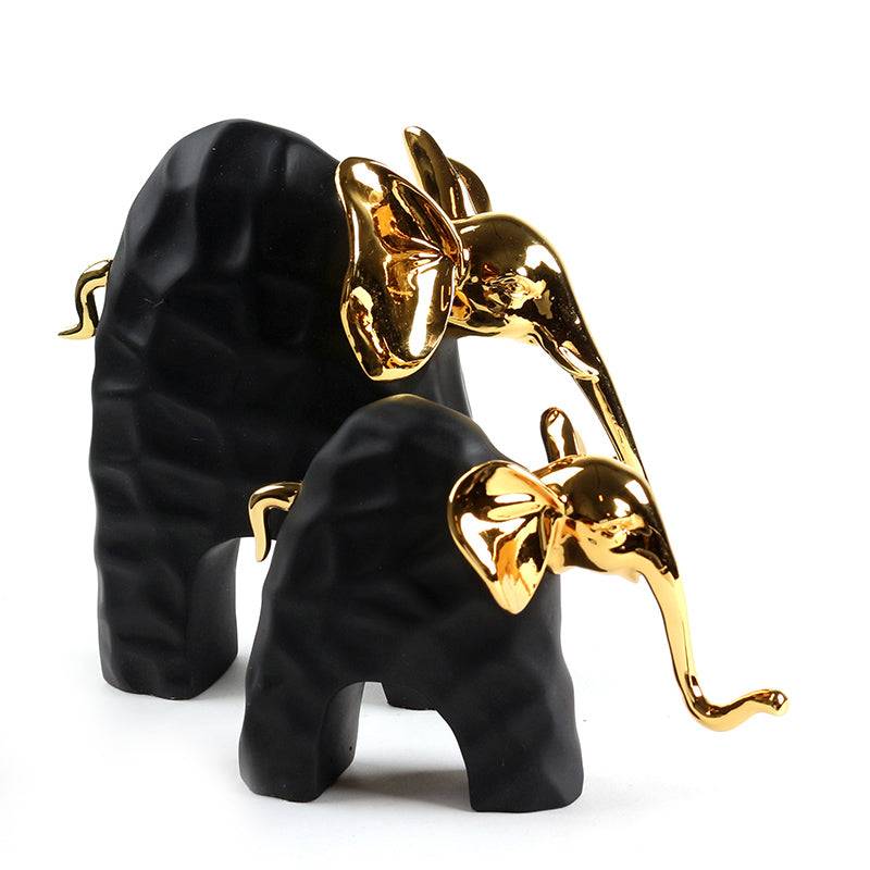 Baby Elephant Ceramic table decor- Set of 2