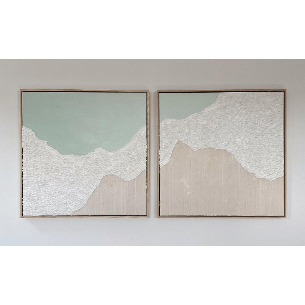 Textured 3D Plaster Wall Art for Modern Interiors