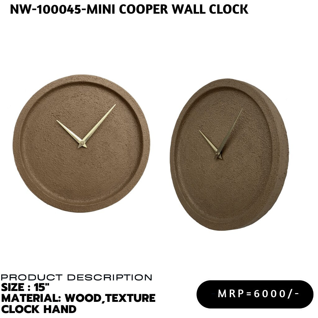 Luxury Minimalist Wall Clock