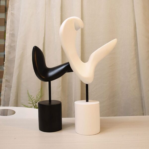 Boho Chic Sculpture Center table decor - set of 2