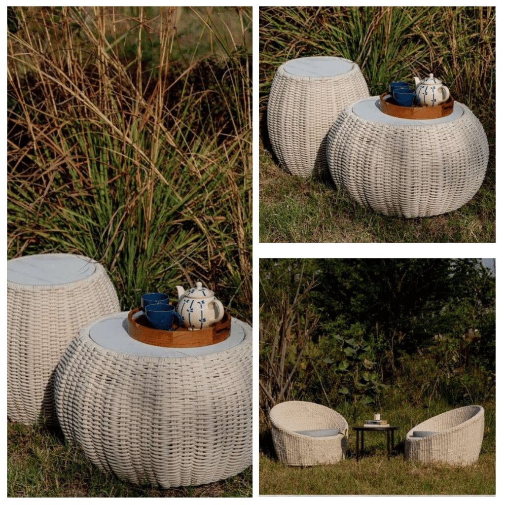 Wicker Sofa Set – Flexible Relaxation