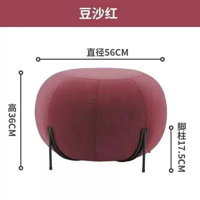 Tufted Pink Puffy - Pumpkin Chair