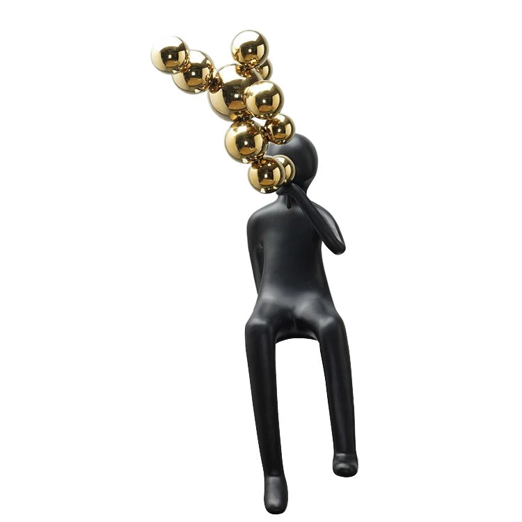 Blowing bubbles Fiber Sculpture chandelier