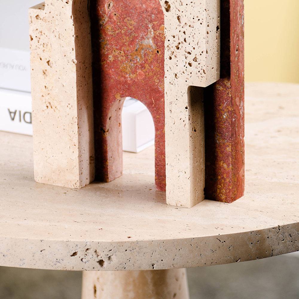 Gate of Arch marble table sculpture - 1 Piece