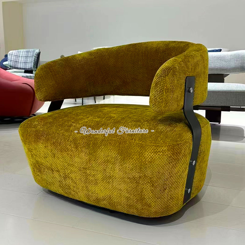 Italian Boho Accent Arm Chair